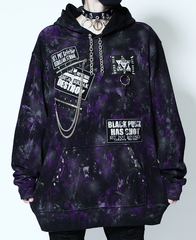 APPAREL]/セックスポットリベンジ/END DESTROY PUNK CUSTOM プルパーカ