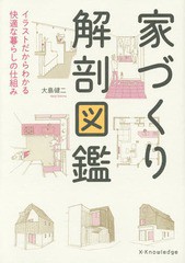 書籍のゆうメール同梱は2冊まで] [書籍] 家づくり解剖図鑑 イラスト