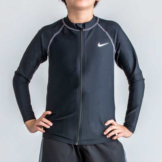 メール便ok Nike ナイキ ジュニア ボーイズ 長袖 フルジップ ラッシュガード 水着 子供用の通販はau Pay マーケット スポーツマート