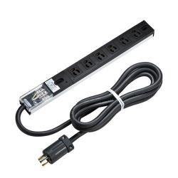 【新品/取寄品/代引不可】19インチサーバーラック用コンセント(20A) 6個口 TAP-SVSL206の通販は 12,454円