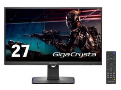 【新品/取寄品】「5年保証」160Hz&4K対応27型ゲーミングモニター「GigaCrysta」(広視野角モデル) LCD-GCの通販は 123,238円