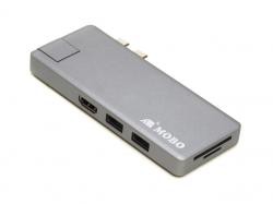 【新品/取寄品/代引不可】MacBook Air/Pro用マルチポートドック AM-TC2D02SGの通販は