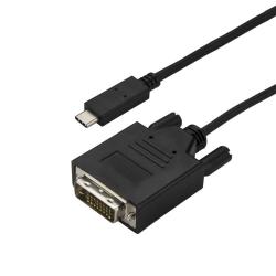 【新品/取寄品/代引不可】USB-C - DVI変換ケーブル 3m CDP2DVI3MBNLの通販は
