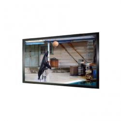 【新品/取寄品/代引不可】EASTONExKIKUCHI E8Kパネルフレーム型サウンドスクリーン120型16：9ブラックマスクの通販は