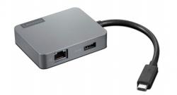【新品/取寄品/代引不可】Lenovo USB Type-C トラベルハブ(2021年モデル) 4X91A30366の通販は 7,706円