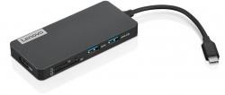 【新品/取寄品】Lenovo USB Type-C 7-in-1 ハブ 4X90V55523の通販は 10,911円