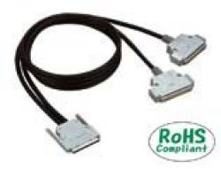 【新品/取寄品/代引不可】100ピン0.8mmピッチコネクタ用 37ピンD-SUBx2分配シールドケーブル(5m) PCB100の通販は