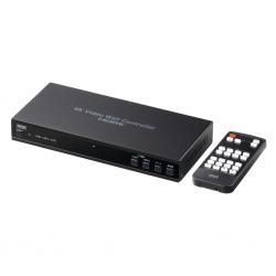 【新品/取寄品/代引不可】ビデオウォールコントローラー 4K対応 HDMI 4画面 入力-HDMI/Type-C 出力-HDMI その他パソコン・PC周辺機器