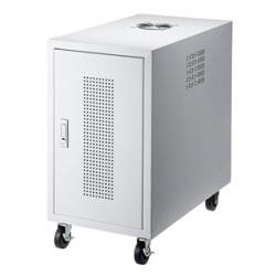 【新品/取寄品/代引不可】キャスター付きハブボックス(4U) CP-THBOX4UWの通販は