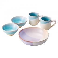 【新品/取寄品/代引不可】【特選商品】mint マグ&茶碗&ボウルLセット  35422の通販は