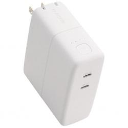 【新品/取寄品/代引不可】モバイルバッテリー/リチウムイオン電池/AC一体型/おまかせ充電/USB PD/最大67W/5000mの通販は 6,619円