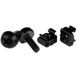 【新品/取寄品/代引不可】M5ネジ(12mm)& ケージナット(100セット)ブラック CABSCREWM52Bの通販は
