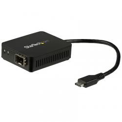 【新品/取寄品/代引不可】USB-C - 光ファイバー変換アダプタ オープンSFP 1000Base-SX/LX Windowsの通販は