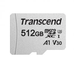 【新品/取寄品】トランセンド TS512GUSD300S-A 512GB microSDXCカード