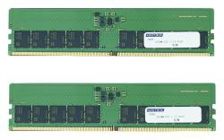 【新品/取寄品/代引不可】DDR5-5600 UDIMM ECC 32GBx2枚 2Rx8 ADS5600D-E32GDBW