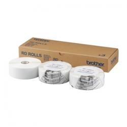 【新品/取寄品/代引不可】プレカット紙ラベル 40mmｘ60mm 1126枚 3ロール入り RD-U06J1の通販は