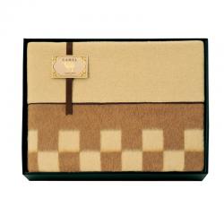 【新品/取寄品】【特選商品4】キャメル毛布(毛羽部分) JM-925の通販は