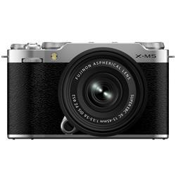 【保証開始日未記入】【他店印付/在庫あり】FUJIFILM X-M5 XC15-45mmレンズキット シルバー ミラーレスデジタ