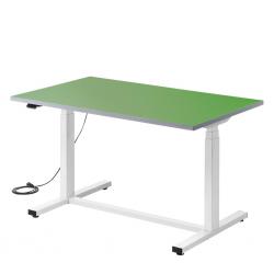 【新品/取寄品/代引不可】電動昇降作業台(天板：塩ビシート) ERD-WDKP12075Gの通販は