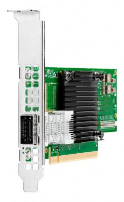 【新品/取寄品/代引不可】InfiniBand HDR100/EN 100Gb 1ポート QSFP56 アダプター P23665の通販は