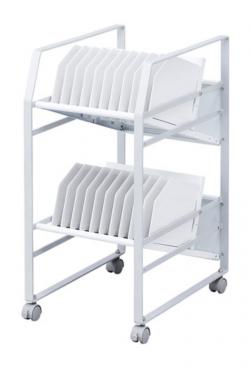 【新品/取寄品/代引不可】タブレットワゴン(2段) RAC-TABWG2Nの通販は