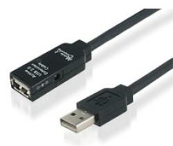 【新品/取寄品/代引不可】USB2.0延長ケーブル 60m (電源アダプタ付) CBL-203D-60Mの通販は