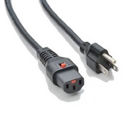 【新品/取寄品/代引不可】AC100V電源ケーブル(3Pプラグ/C13側にロック機構搭載) OPT-AC100V-LK-01の通販は