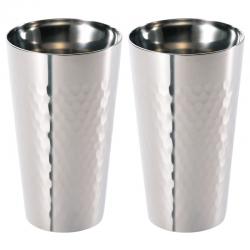 【新品/取寄品】【特選商品】食楽工房 チタン2重カップ2個セット TW-2の通販は 13,966円