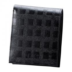 【新品/取寄品/代引不可】【特選商品6】ダックス チェッカーエンボス 札入 クロ DP25114