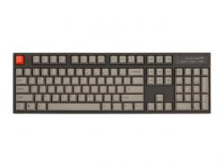 【新品/取寄品/代引不可】MaestroFL 黒軸 英語104key 昇華印字 黒/グレイ USB/USB-C変換 AS-KBMの通販は