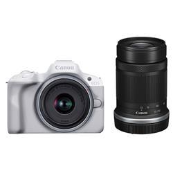 【新品/在庫あり】Canon EOS R50 ダブルズームキット ホワイト ミラーレスカメラ キヤノン 70,741円