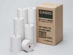 【新品/取寄品/代引不可】カシオ感熱紙ロールペーパー TRP-5880H-TWの通販は 9,203円