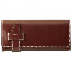 【新品/取寄品】【特選商品2】ヌメ革長財布 チョコ OJ-2504の通販は