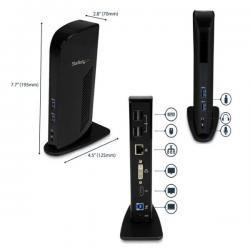 【新品/取寄品/代引不可】USB3.0接続ドッキングステーション Mac/Windows対応 デュアルモニタ対応 HDMI & の通販は