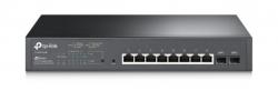 【新品/取寄品/代引不可】JetStream 8ポート 10/100/1000Mbps PoE+スイッチ デスクトップ 2SPFの通販は