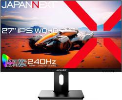 【新品/取寄品】27インチ ワイドゲーミングモニター(2560x1440/IPS/240Hz/DPx2/HDMIx2/チルト/高