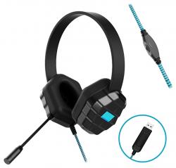 【新品/取寄品/代引不可】DropTech B2 学習用ヘッドセット USB 指向性マイク ボリューム調整 01H012の通販は 5,018円