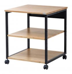 【新品/取寄品/代引不可】木目調プリンタスタンド(W600) LPS-117LMの通販は