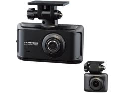 【新品/取寄品】COMTEC GPS搭載 高性能ドライブレコーダー ZDR035 200万画素 前後2カメラ 32GBmicro