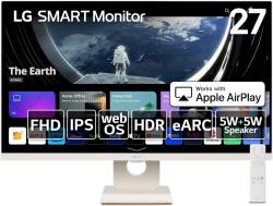 【新品/取寄品】27インチ フルHDスマートモニター(1920x1080/IPS/HDMIx2/USBx2/スピーカー/チルト/の通販は