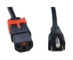 【新品/取寄品/代引不可】AC100V電源ケーブル(3Pプラグ/C13(機器接続)側にロック機構搭載) OPT-AC100V-Lの通販は