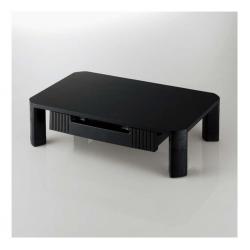 【新品/取寄品/代引不可】モニタースタンド/高さ調節可能/収納引き出し付/ブラック PCA-DPSP4830BKの通販は 4,972円