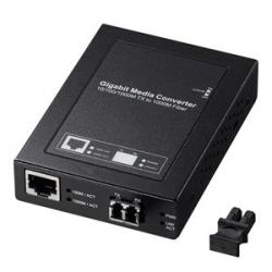 【新品/取寄品/代引不可】光メディアコンバータ(ギガビット、シングルモード) LAN-EC212RL10