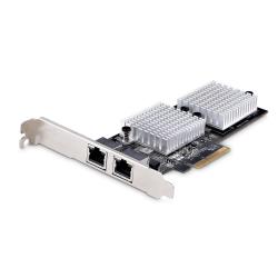 【新品/取寄品/代引不可】ネットワークアダプターカード/PCI Express x1/2ポート/10GbE/マルチギガビットイー