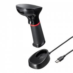 【新品/取寄品/代引不可】ワイヤレス2次元バーコードリーダー(2.4GHzワイヤレス) BCR-WL2D1BKの通販は