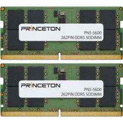 【新品/取寄品/代引不可】16GB(8GB 2枚組)DDR5-5600 262PIN SODIMM PN5-5600-8GX2の通販は 11,229円