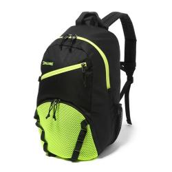 【新品/在庫あり】バスケットボールプレイヤー用バッグ ハーフデイ ブリーズ ブラック×ライムグリーン 42-014LG SPAL