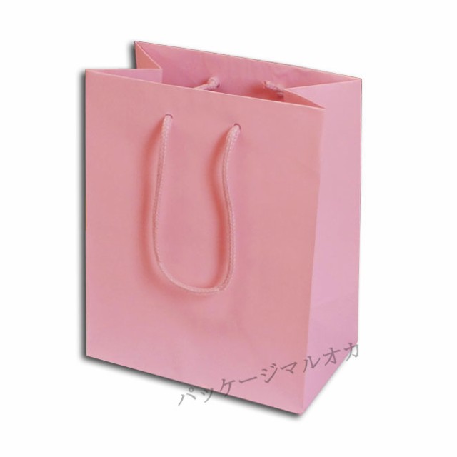 プレーンチャームバッグ 12 ピンク 手提げ紙袋 100枚の通販はau Pay マーケット パッケージマルオカ Au Pay マーケット店