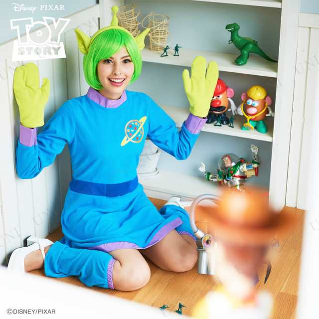 コスプレ 仮装 女性用エイリアン リニューアル コスプレ 衣装 ハロウィン 仮装 ディズニー グッズ コスチューム 大人 トイストーリー エの通販はau Pay マーケット パーティワールド