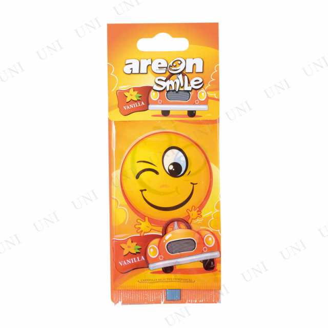 3点セット] areon エアーフレッシュナー SMILE DRY バニラ カー用品 アクセサリー 消臭剤 車 芳香剤 おしゃれ サシェ 袋 吊り下げ  手入の通販はau PAY マーケット - パーティワールド